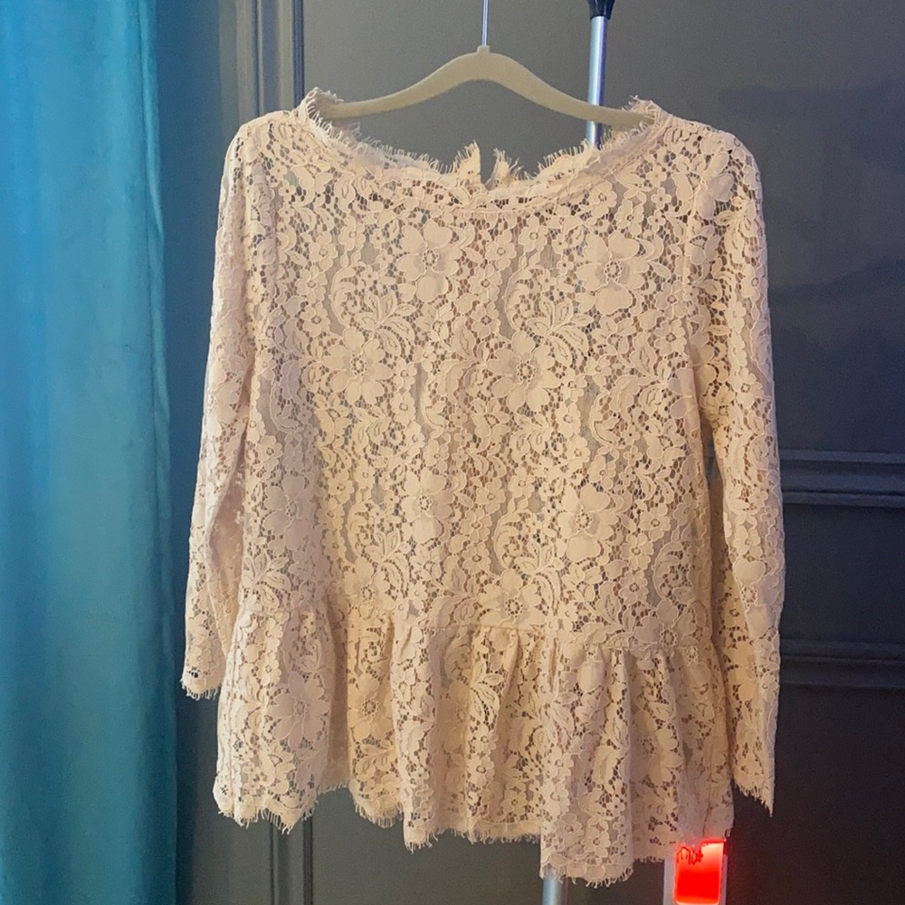 Joie plum top - size L - NWOT